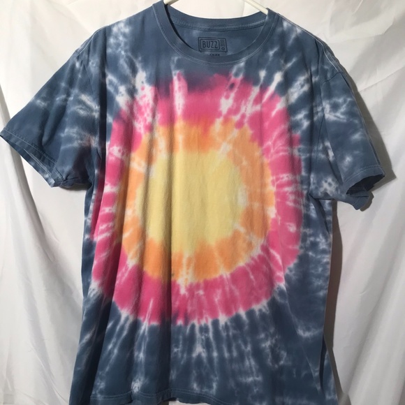 Buzz Tops - Buzz 100% Cotton Tie-dye T-shirt